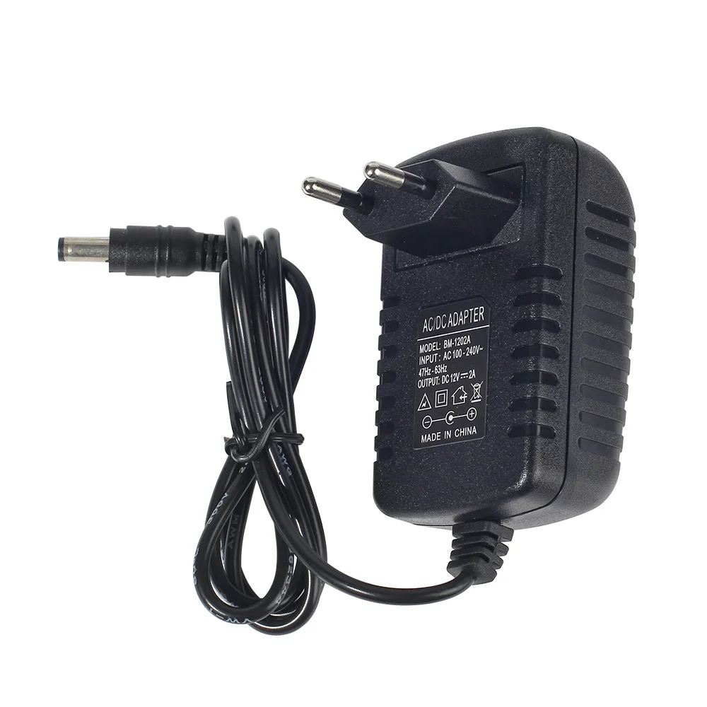 DC12V Power Supply 12Volt 2A EU/US Plug Adapter LED Driver Alimentatore 12v 2a for Strip Light AC 100 - 240V | Лампы и освещение