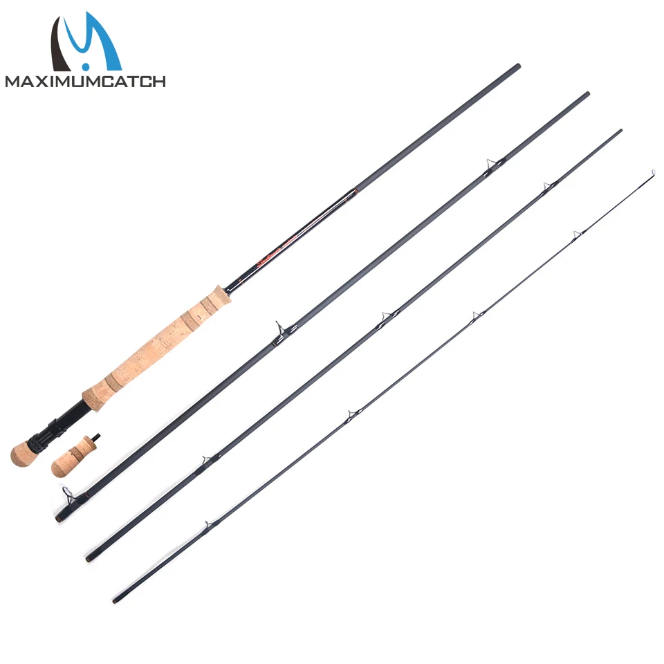 Maximumcatch Switch& Spey Fly Rod IM10 30T+ 40T углеродное волокно быстрое действие Fly Удочка с Cordura Rod Tube