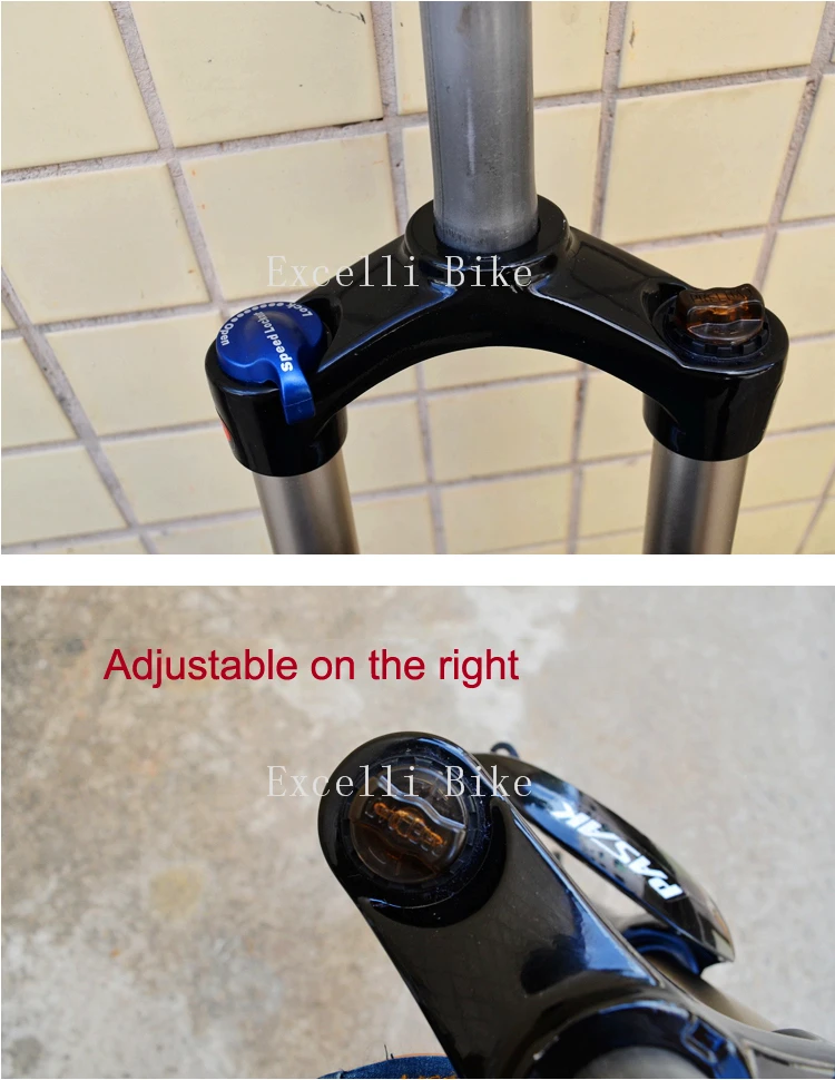 Амортизирующая вилка Excelli амортизирующая подвеска вилки из алюминиевого сплава