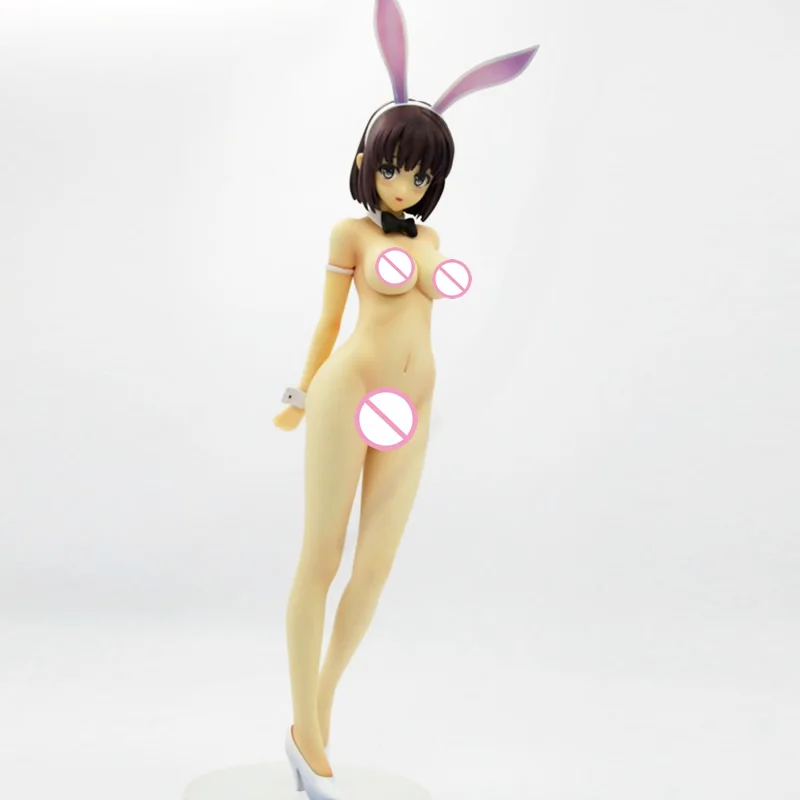 1/4 B-STYLE фигурка Saekano, как вырасти скучную подругу, плоская, Megumi Kato Bunny, Сексуальная голая Аниме Коллекция, модель GK