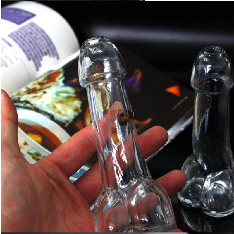 1 шт. 150 мл Прозрачный Пенис выстрел Стекло коктейльное член Chug Спортивная бутылка