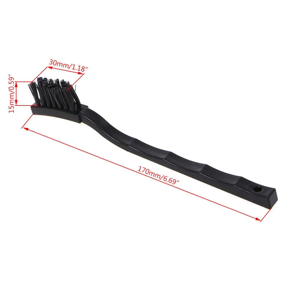 

Black Non Slip Handle PCB Rework ESD Anti Static Dust Brush 17cm For Mobile Phone Tablet PCB BGA Repair Soldering