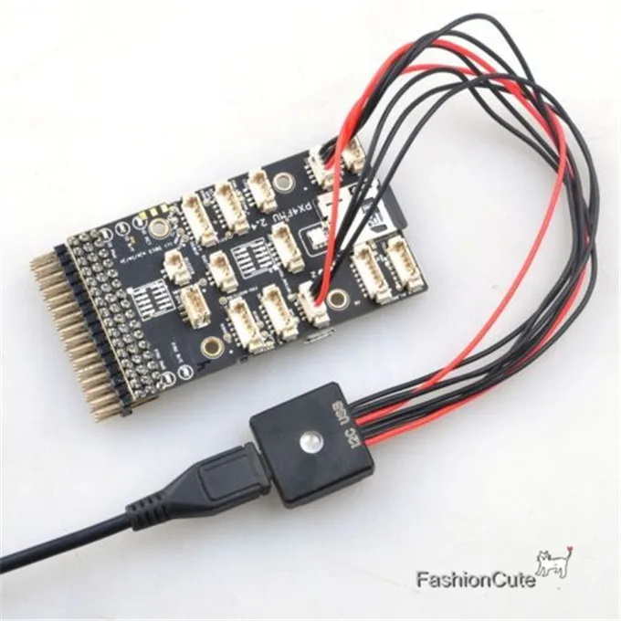 Pixhawk PX4 RGB внешний светодиодный и USB модуль расширения с защитным чехлом