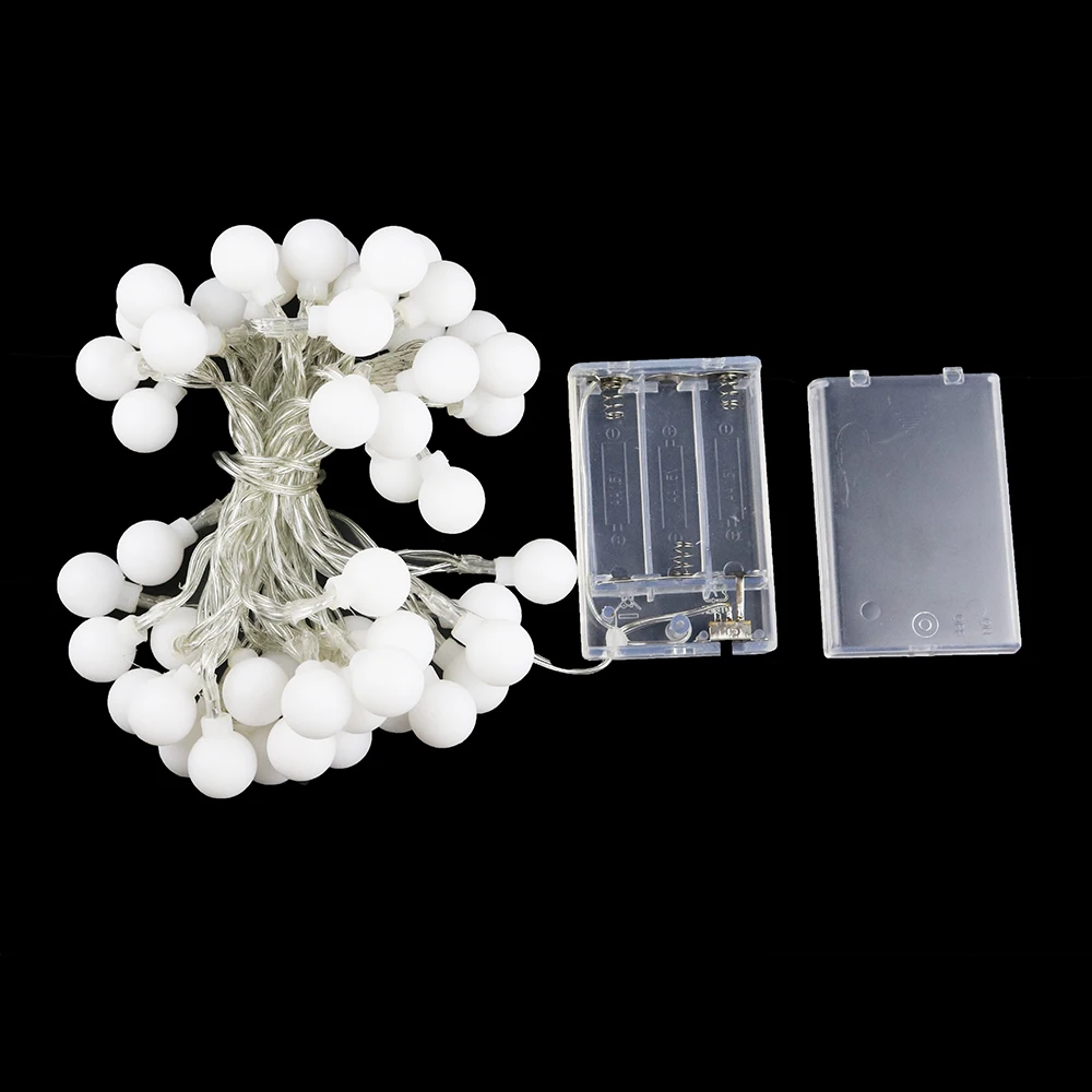 Гирлянда светодиодная 20 50 мини шаров 9 цветов|holiday christmas|string lightsled string lights |