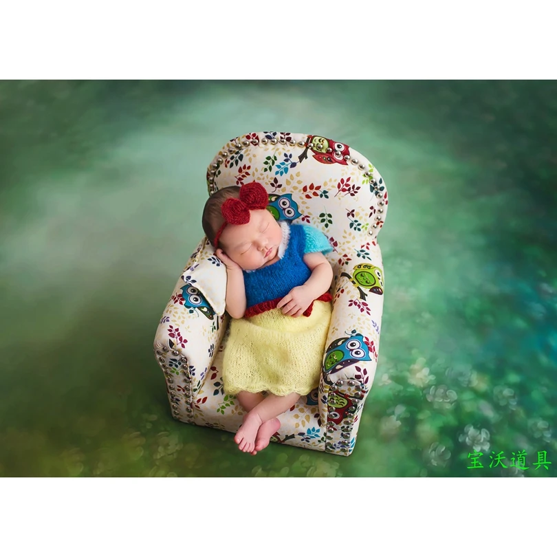 

New arrival hooded romper Baby hat and romper outfit onesie Newborn moahir overall photography props