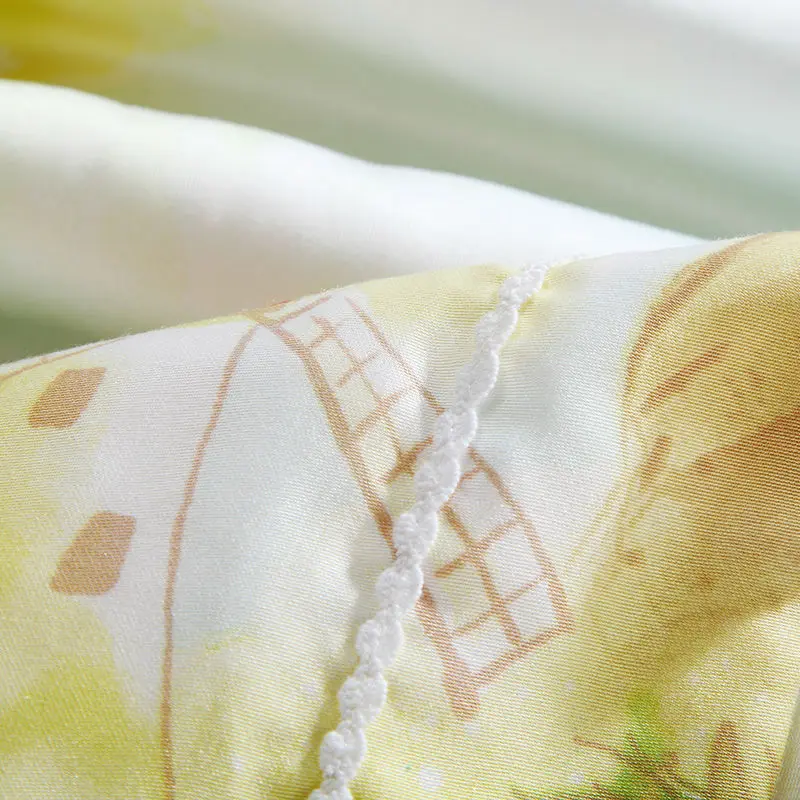 Новое модное одеяло из 100% тенселя с мультипликационным принтом 40 s домашнее