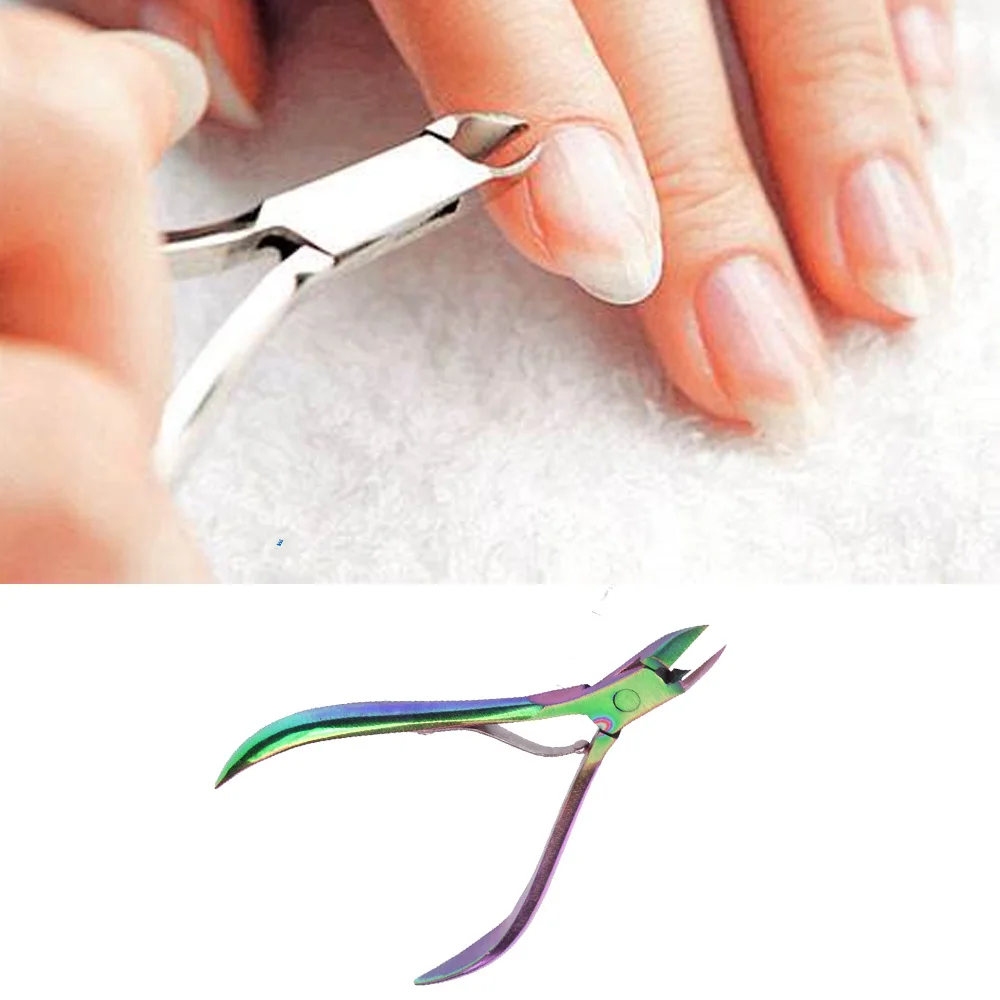Титановые ножницы для ногтей из нержавеющей стали|Маникюрные ножницы| |