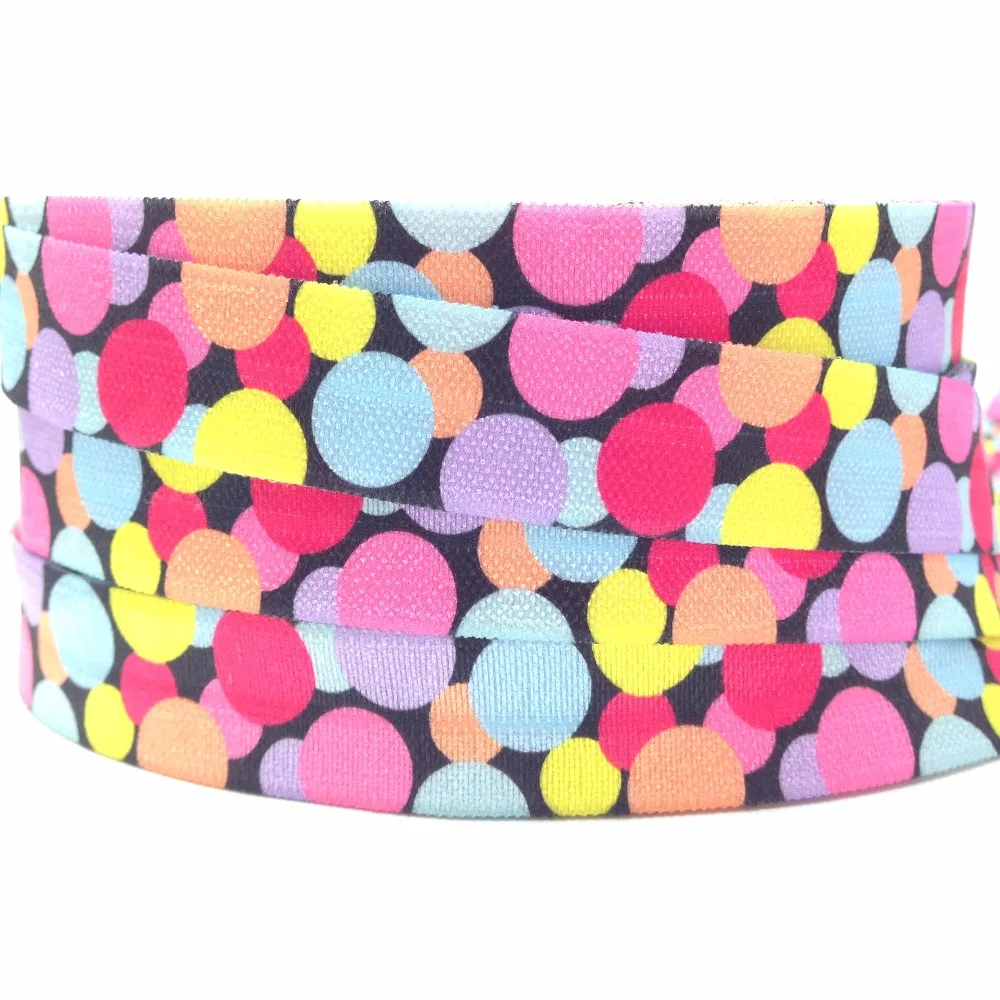 Горячая Распродажа 5/8 &quotдетская одежда в горошек на голову эластичная повязка