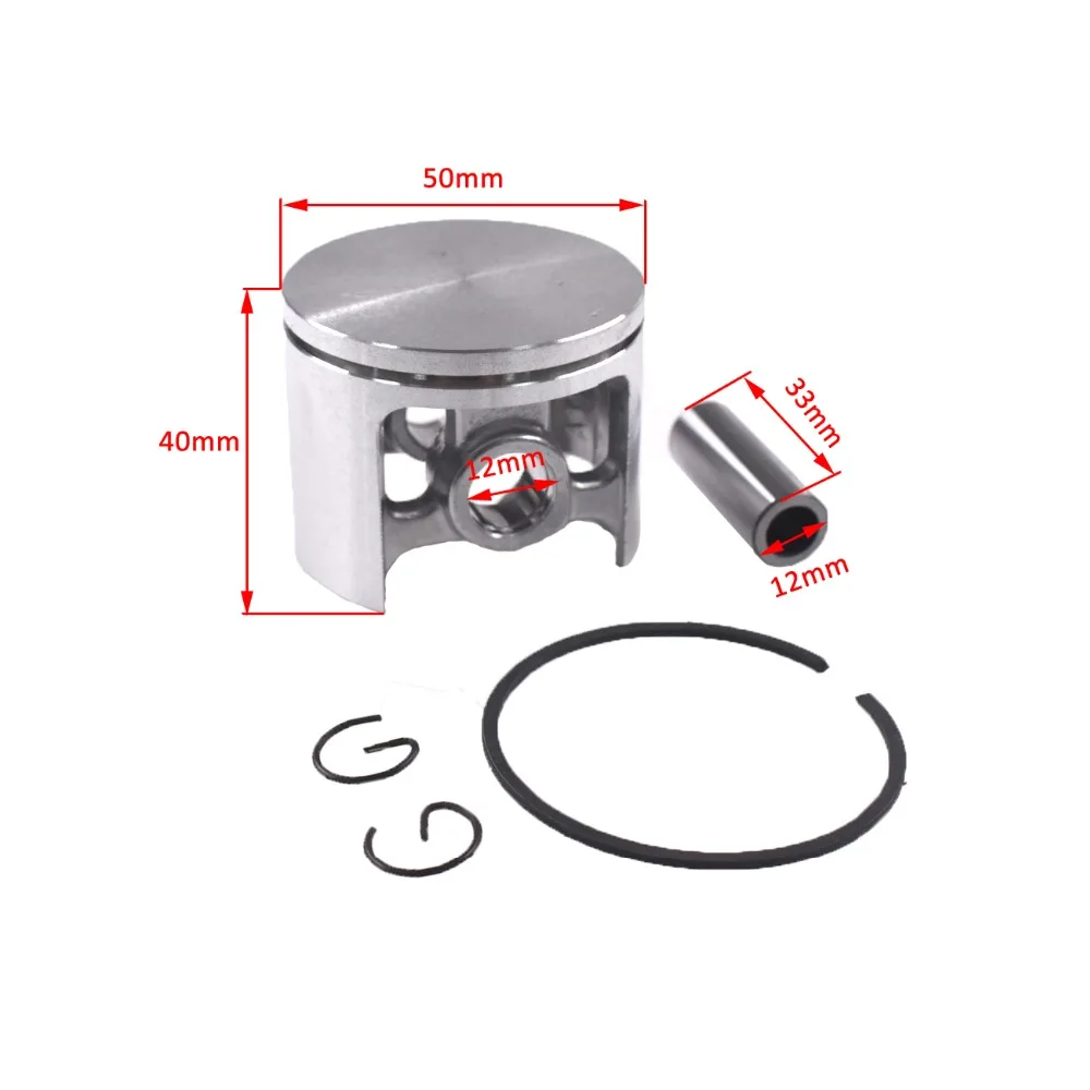 

Gasket Kit&Piston & Ring & Pin & Clips Kit Set For HUSQVARNA 268 268XP Chainsaw