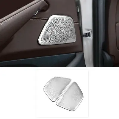 

Stainless Rear Door Speaker Trim For BMW 5 Series G30 6 Series GT G32 2017 2018