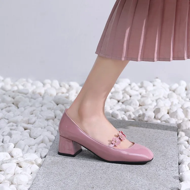 Женская обувь на высоком каблуке женские тонкие туфли с квадратным носком