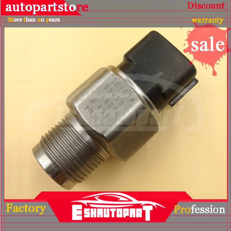 Резьбовой датчик давления топлива для D4D AVENSIS RAV4 PRADO HILUX 89458 60010 499000 6080 6081|Регулятор