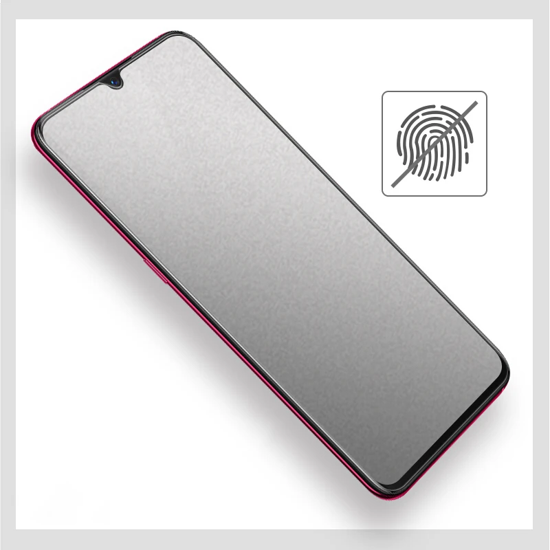 JGKK матовое закаленное стекло для VIVO V11 X23 2.5D против следов от пальцев матовая