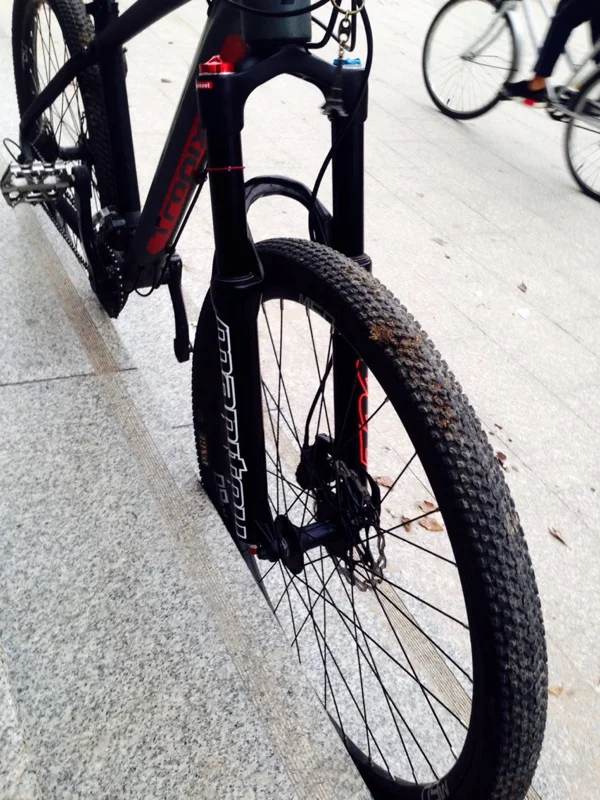 МАНИТУ 26 R7 горных велосипедов передняя вилка наклейки жира велосипед | Спорт и