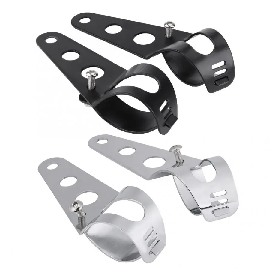 1 пара кронштейн для мотоциклетной фары из нержавеющей стали|Кронштейн фары| |