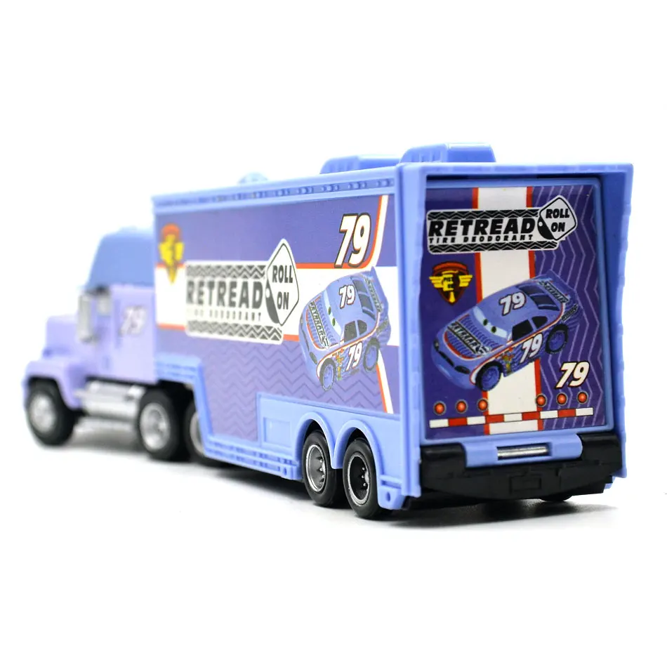 11 стилей disney Pixar тачки 3 Frank Tiny Lugsworth Mack Truck McQueen металлический литой игрушечный автомобиль свободные брендовые игрушки для детей