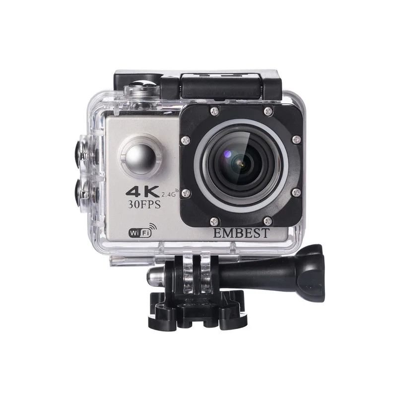 EMBEST F60/F60R Экшн-камера Ultra HD 4K WiFi 1080 P/60fps 2,0 lcd 170D Водонепроницаемая экшн-видеокамера на шлем с дистанционным управлением