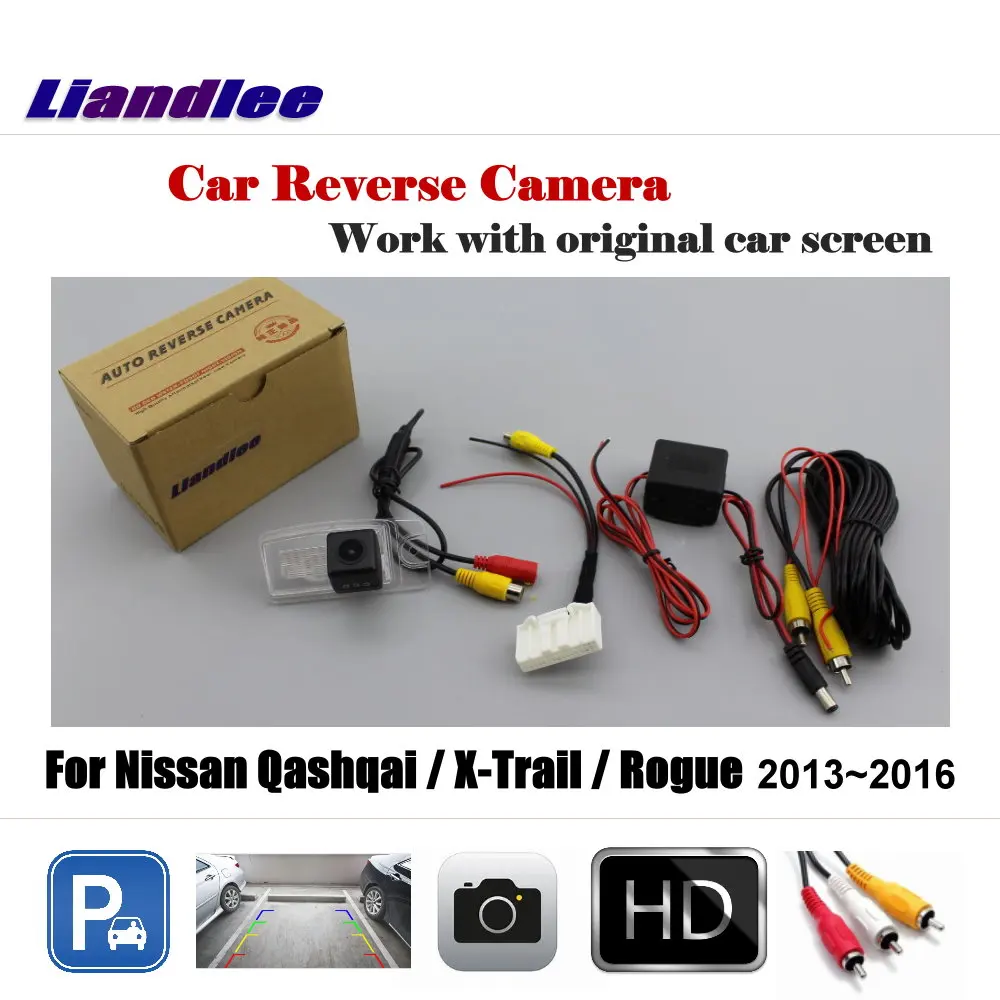 Liandlee Автомобильная камера заднего вида для Nissan Qashqai / X Trail Rogue 2013 ~ 2016 оригинальный