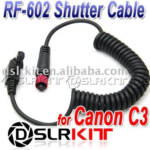 

RF-602 YN-126 Remote Cable for CANON 5D Mark iii 5D 7D 6D 50D 40D 1D s