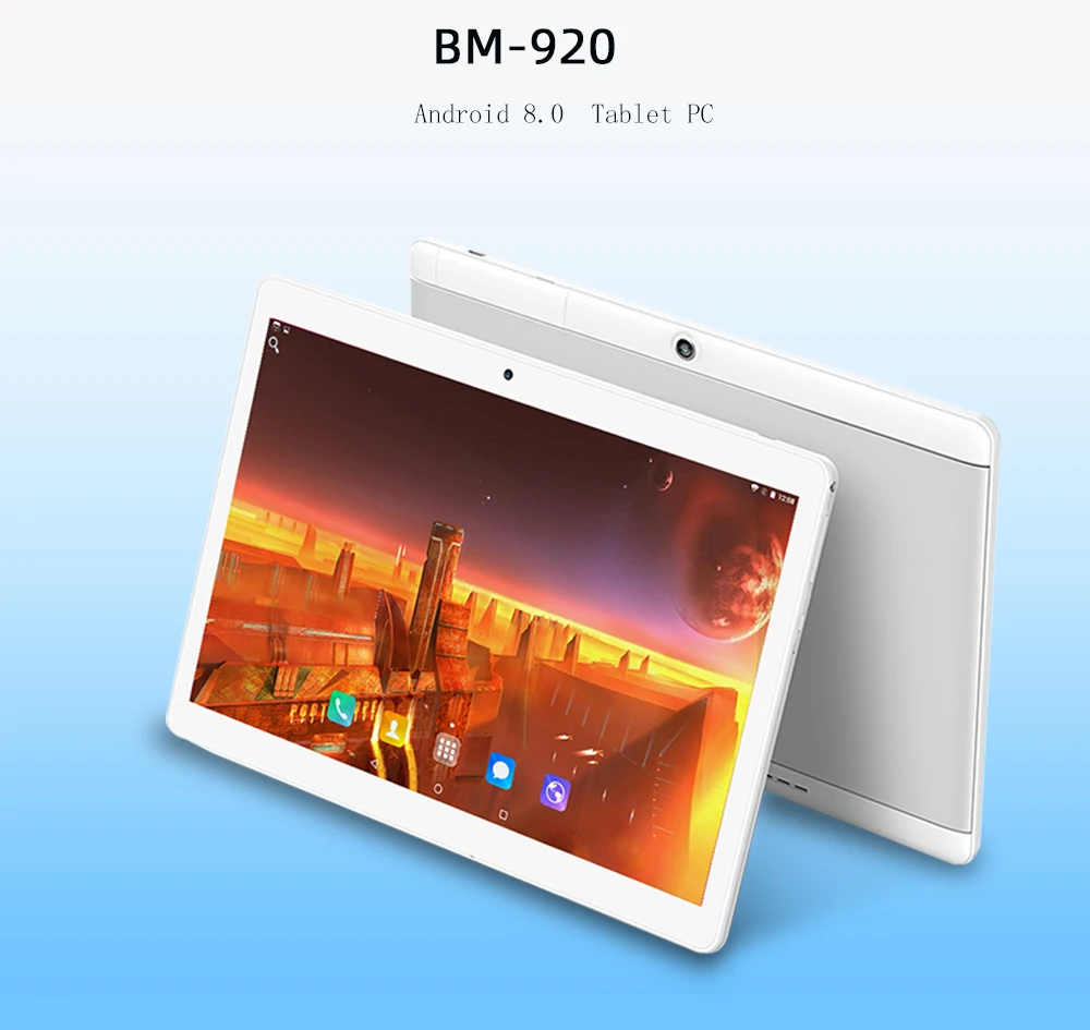 Подлинный 10,1 дюймовый планшетный ПК Android 8,0 Восьмиядерный 1280*800 ips ram 6 ГБ rom 64 ГБ 3G/4G LTE телефонный звонок 10 планшетов+ подарок