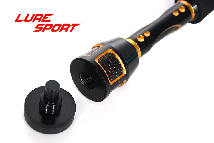 LureSport FUJI Reel Seat Nut EVA Grip алюминиевый встык комплект алюминиевая катушка сиденье тело карбоновая труба стержень строительный компонент DIY аксессуар