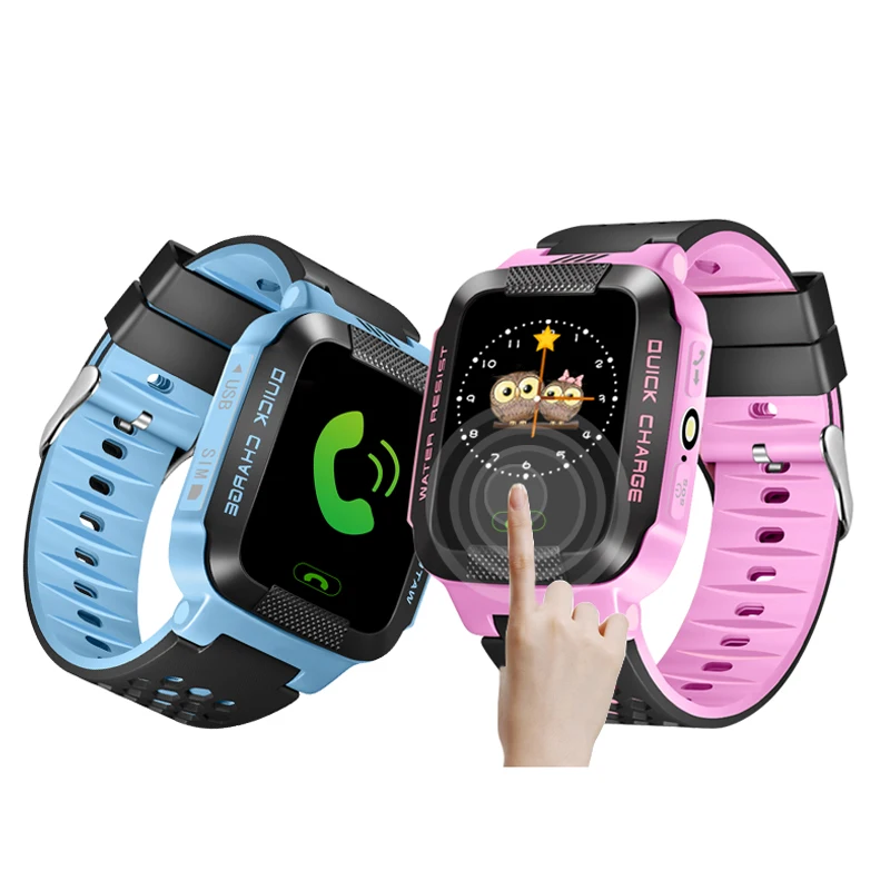 Original Kids Smart Watch Games Smartwatch SOS GPS for Child Phone Call Relogio 2G GSM SIM Card Boys Girls Digital | Электроника