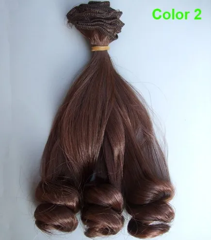 18 см качественные высокотемпературные кукольные парики 1/3 1/4 1/6 BJD SD AD diy кукольные волосы для куклы blyth