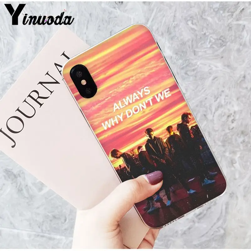 Yinuoda Why we DIY Окрашенные красивые аксессуары для телефона чехол iPhone X XS MAX 6 6S 7 7plus 8 8Plus