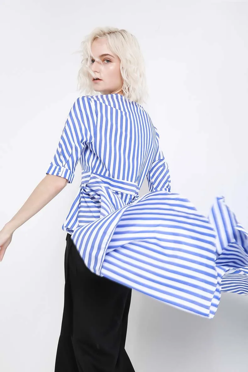 Summer Dress Real Vestido Longo Ukraine 2019 New Striped Half Sleeve Appliques Mid-calf Natural V-neck Women S-l | Женская одежда