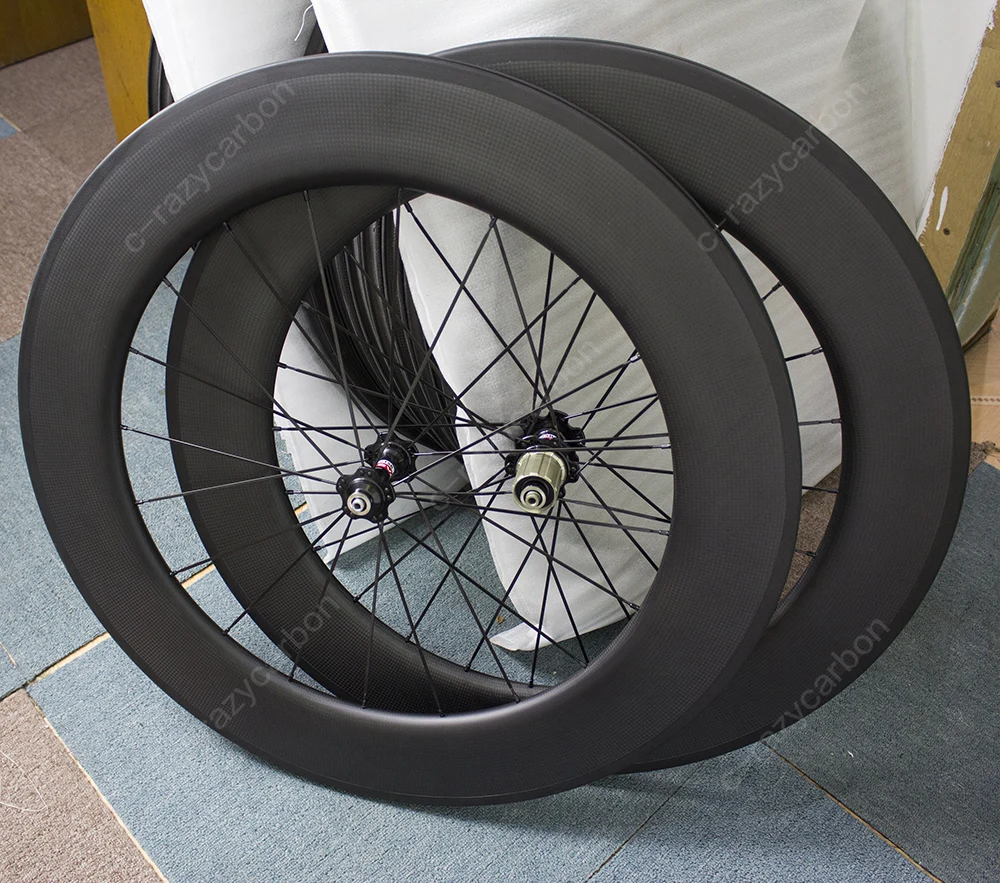

Brake Wind Wheels V Shape 23mm Width Carbon Wheelset 88C Full Carbon Clincher Super Light 700c Road Bike Wheelset