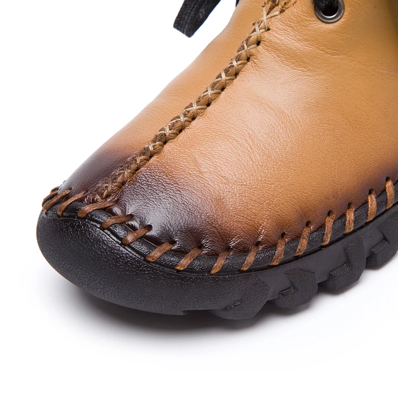 Женские ботильоны из натуральной кожи AARDIMI однотонные винтажные коровьей на