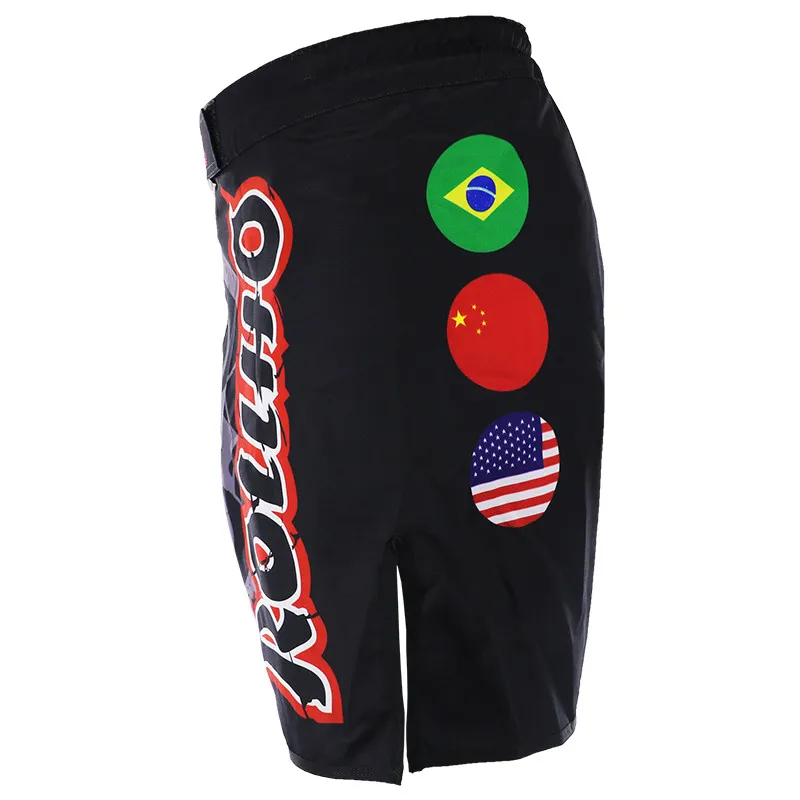 ROLLHO mma взрослые венозные змеи Мужские Женские Геометрические Боксерские Шорты Муай Тай ММА шорты Одежда для бокса шорты для боевых искусств Санда