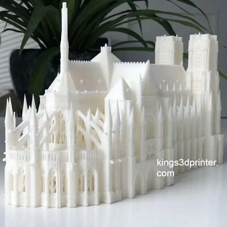 Архитектурная модель службы 3D печати со сложным дизайном|3D принтеры| |