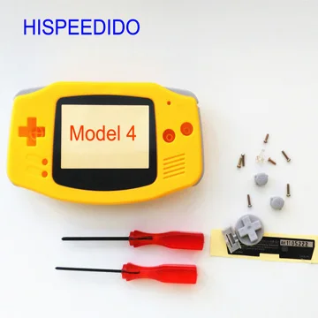 HISPEEDIDO 19 цветов корпус оболочки пакет для Nintendo Gameboy Advance консоли чехол Ремонт Часть для GBA с кнопочные подкладки