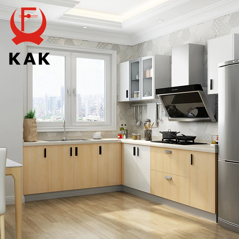 Скрытые ручки для шкафов KAK черный серебристый золотой цвет из алюминиевого