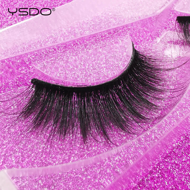 YSDO 1 пара норковых ресниц ручной работы 3d накладные ресницы натуральные норковые
