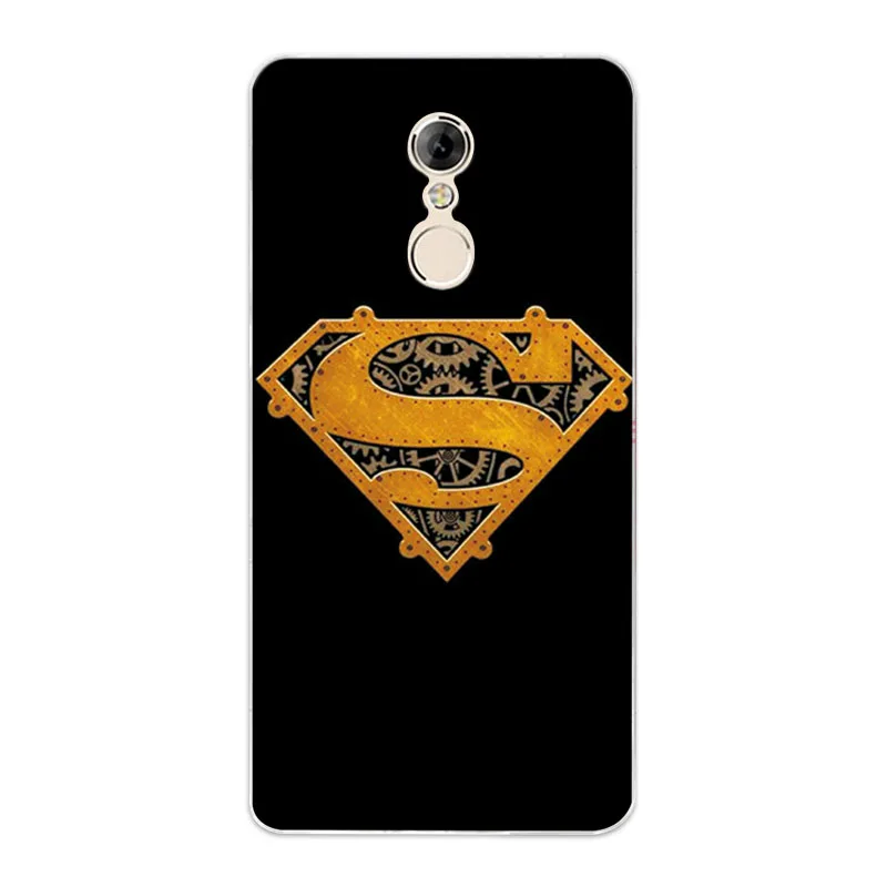 Charming Marvel Hero Captain America Phone Case For Lenovo K6 Note Spiderman Soft TPU Vibe Shell Coque Capa |