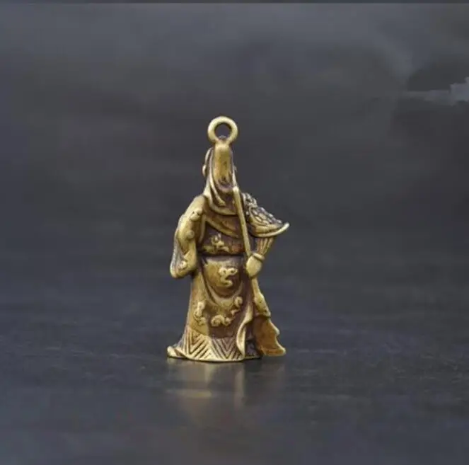 Медная коллекция Satue медная подвеска god of wealth guan gong|Статуи и скульптуры| |