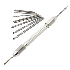 0,5-3,2 мм портативная мини ручная дрель медная высокоскоростная стальная ручная дрель патрон Twsit микро сверло инструмент