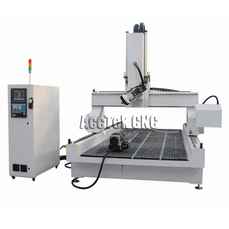 Автоматическая поворотная головка 4 оси гравер машина с ЧПУ поворотом для мебели