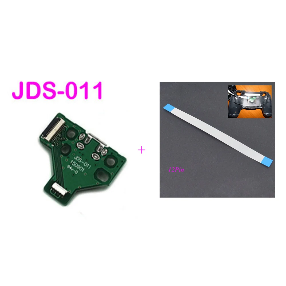 50 комплектов для ps4 JDS-011 JDS-001 JDS-030 12Pin 14Pin playstation 4 беспроводной контроллер ручка