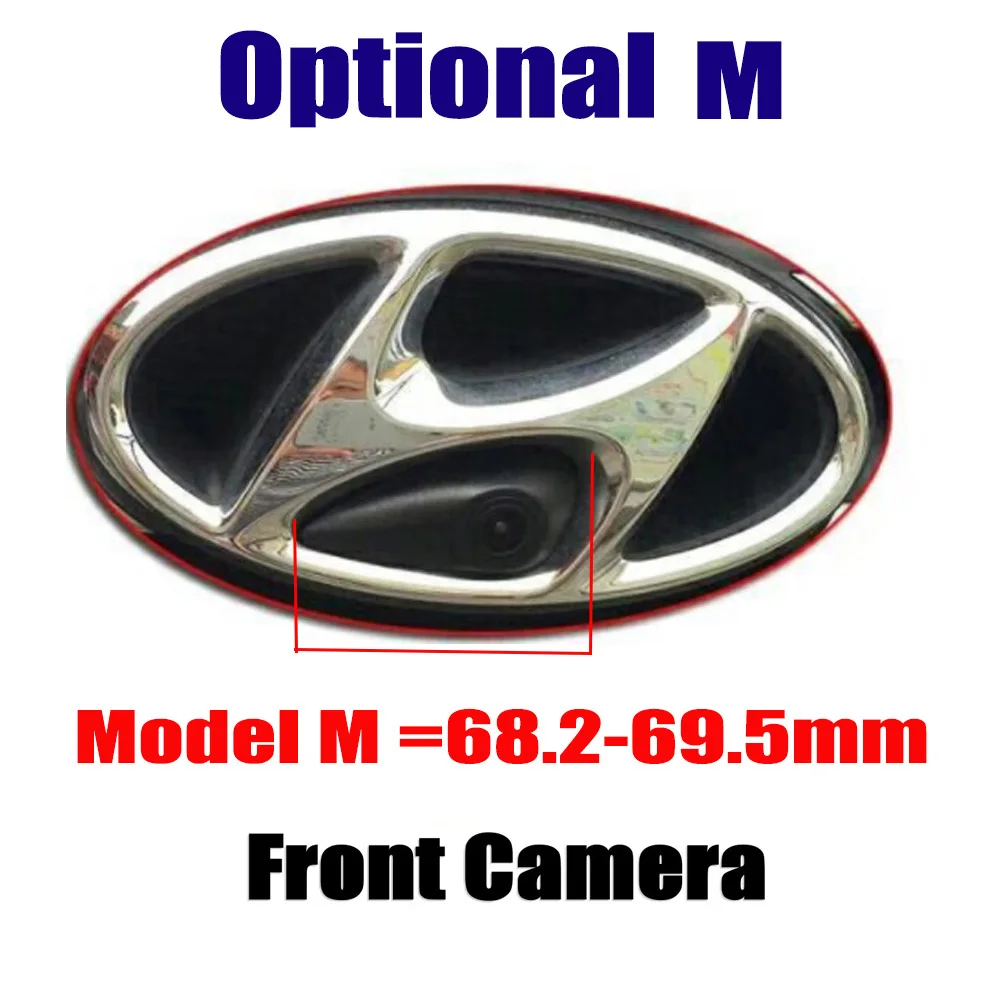 Model M Liandlee авто камера автомобиля вид спереди Логотип Встроенная камера для hyundai I30 GD 2012-(не обратная задняя парковочная камера - Название цвета: Model M