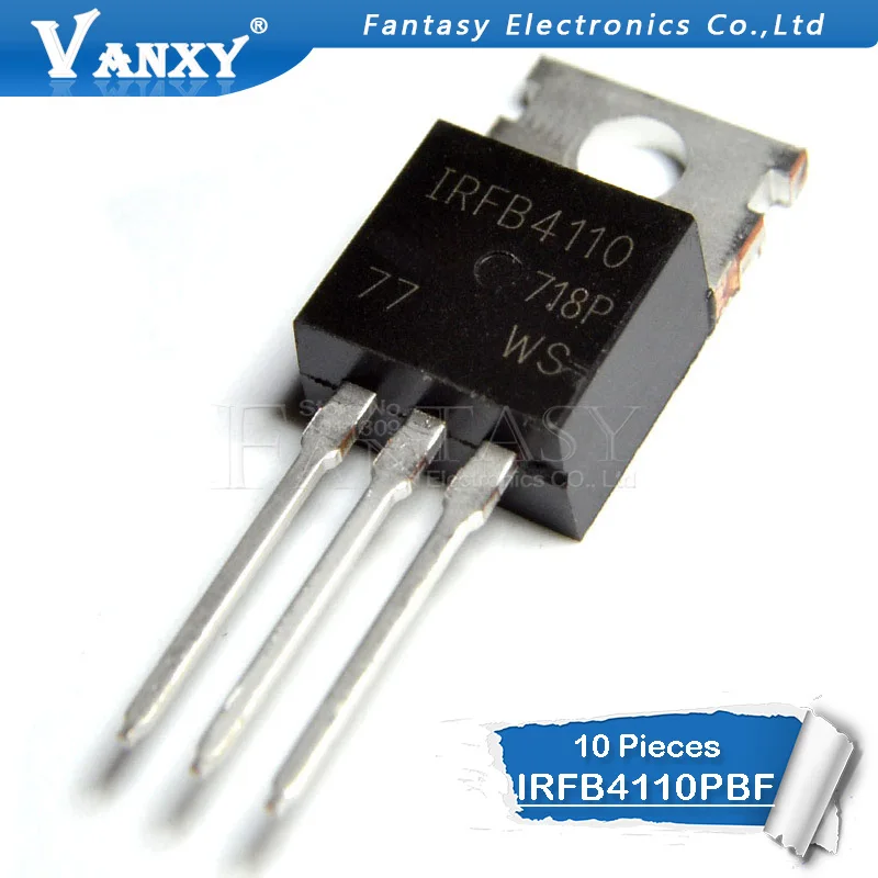 10 шт. IRFB4110PBF TO220 IRFB4110 B4110 TO-220 MOS транзистор FET