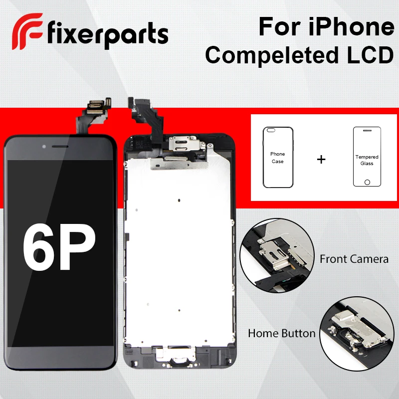 1 шт. класс AAA Полный ЖК дисплей для iphone 6 P сенсорный экран дигитайзер Замена