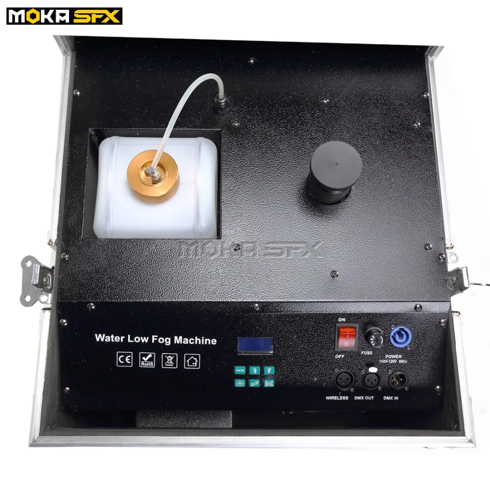 MOKA 3000 Вт водная база противотуманная машина дымовая водная база DMX 512 сценический эффект низкий уровень воды туман дымовая машина/MK-F18