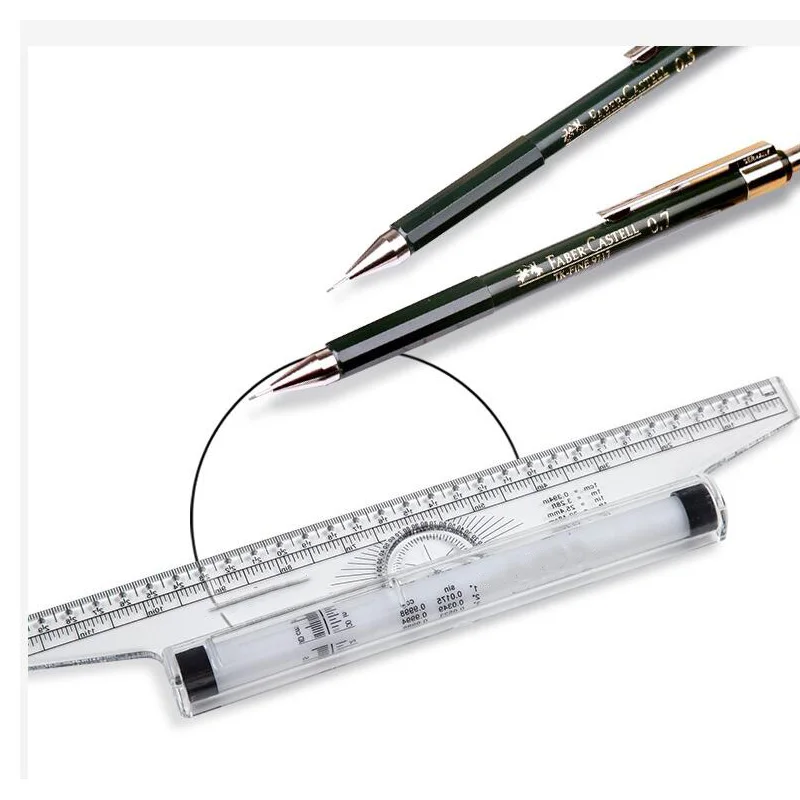 30 см дизайн угол параллельная линейка рулонная Многофункциональный чертеж