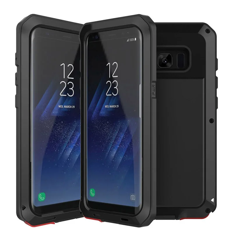 Для samsung Note 10 Plus 8 9 металлический алюминиевый Броня противоударный сверхпрочный чехол для Galaxy S9 S8 S10 Plus S10e S7 S6 Edge