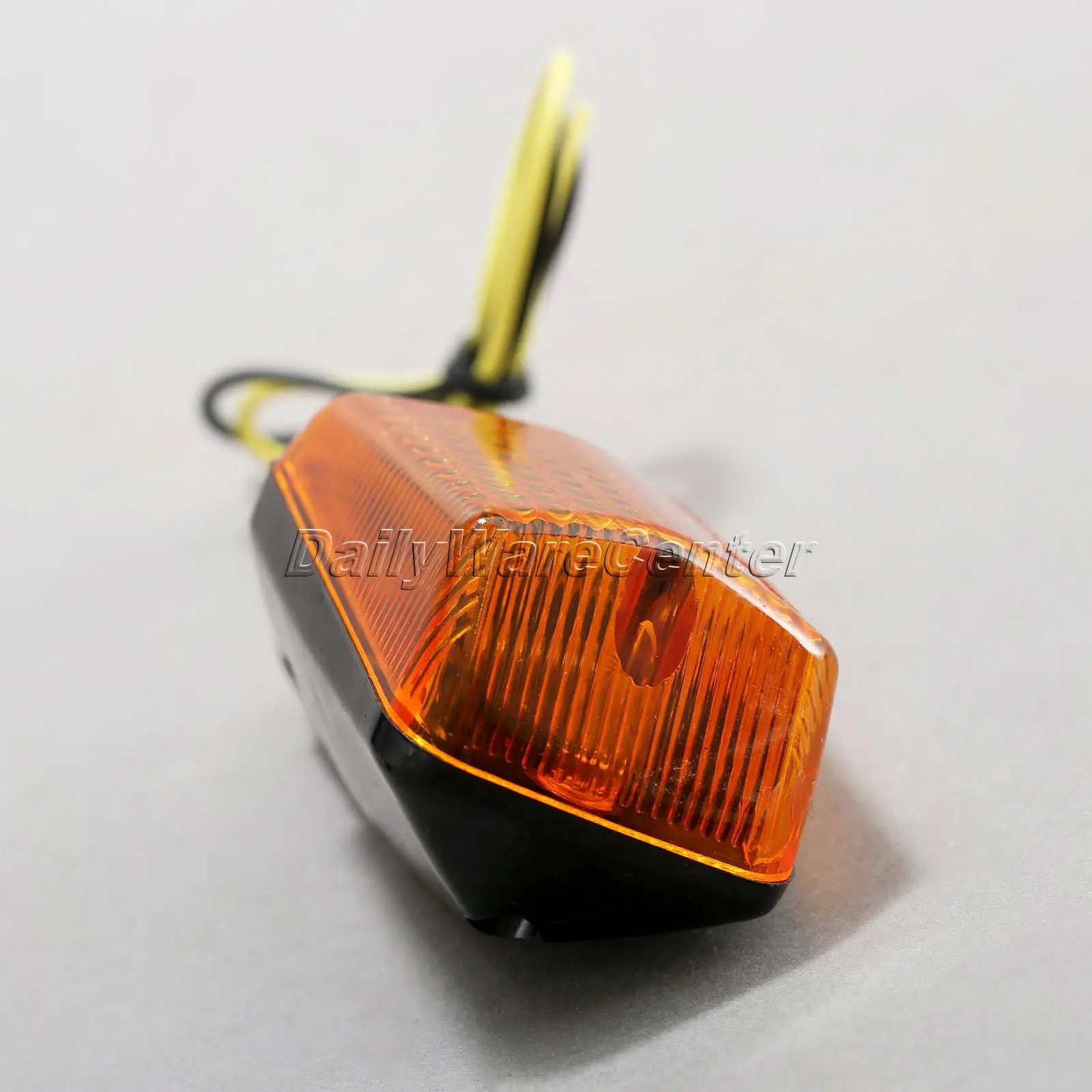 4X Универсальный mototcycel 12V Индикатор сигнала поворота светильник лампы желтый Индикатор шоры вспышки с желтыми стеклами квадроцикл лампа части двигателя