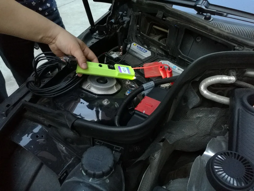 Датчик мощности JDiag BT-100 тестер батареи BT100 Авто напряжение Vgate PT150/лучше, чем YD208 с светодиодный экран DHL бесплатно