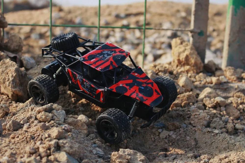 Радиоуправляемые машинки 1:18 Bigfoot машинка 2,4G с дистанционным управлением, электрическая модель внедорожника, игрушка RC drift, 700mah батарея, автомобиль, игрушки, подарок